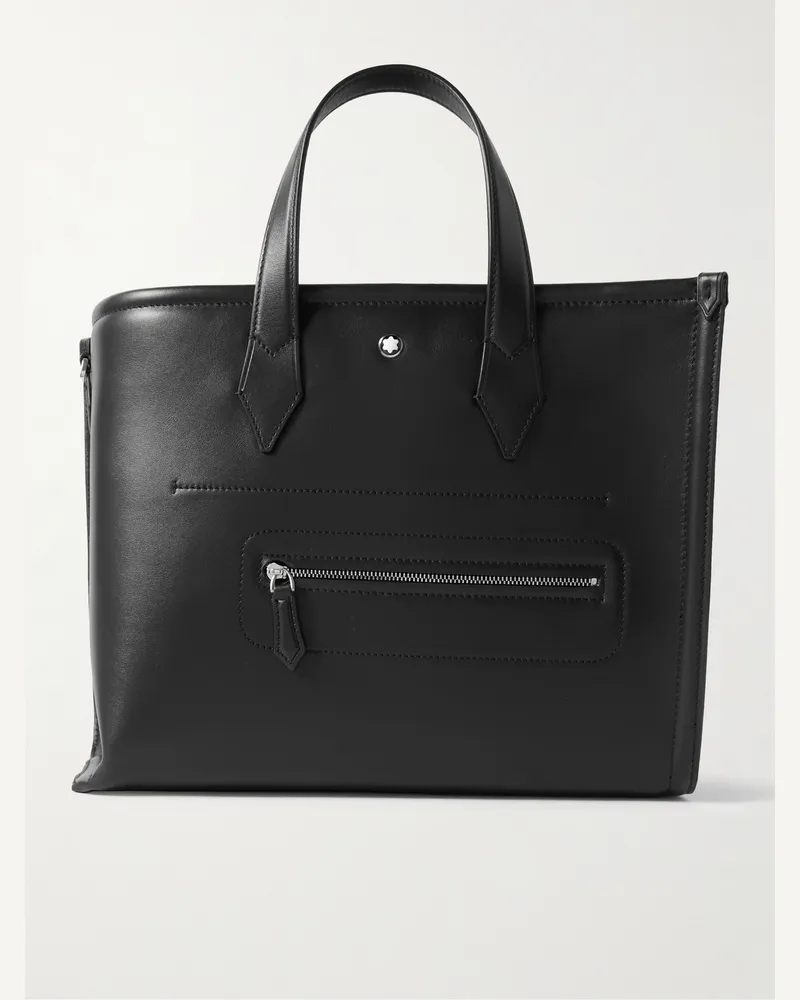 Montblanc Tote aus Leder Schwarz