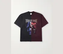 Cradle of Filth Oversized Panelled Printed Cotton-Jersey T-Shirt