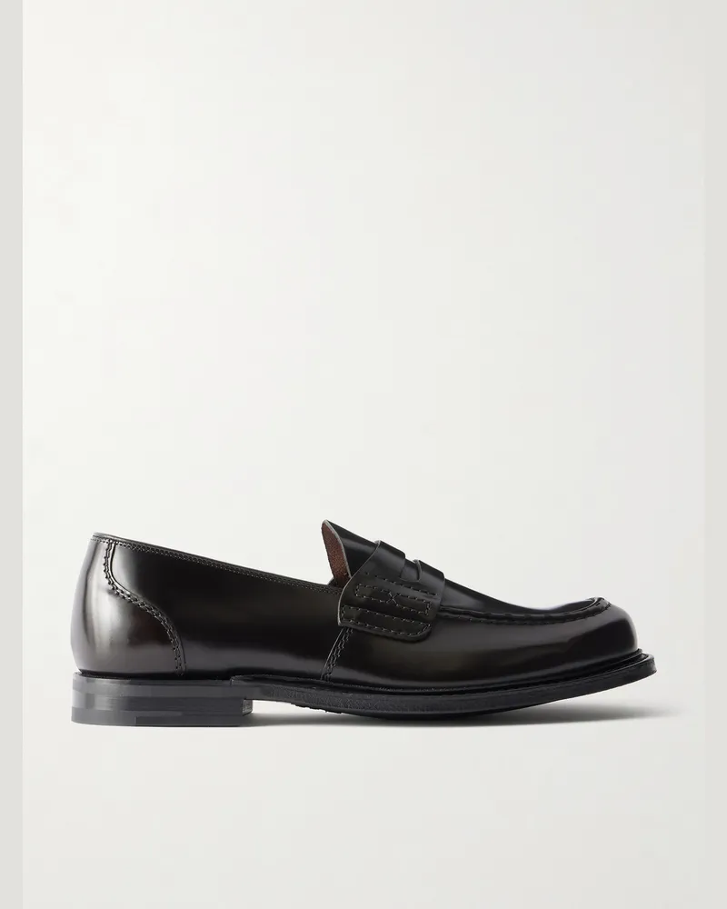 Church's Farsley Leather Penny Loafers Black