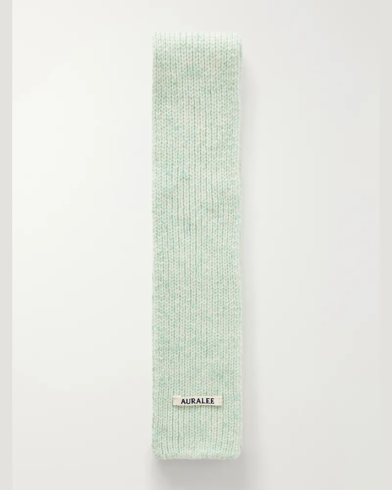 AURALEE Cashmere Scarf Green