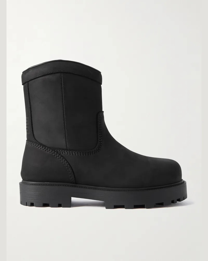 Givenchy Storm Stiefel aus Nubukleder Schwarz