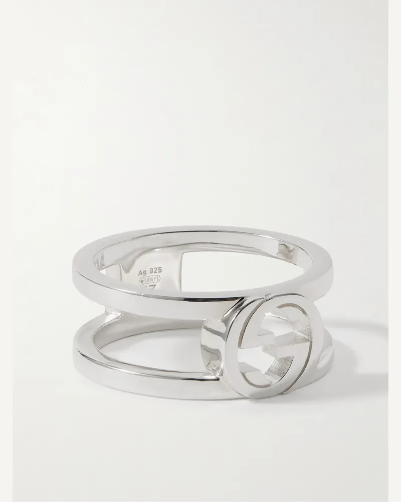 Gucci Sterling Silver Ring Silver