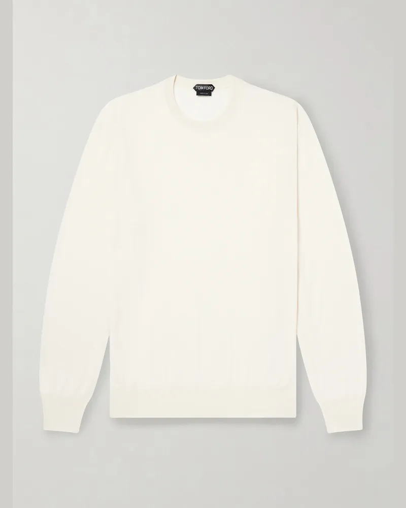 Tom Ford Cashmere Sweater Neutrals