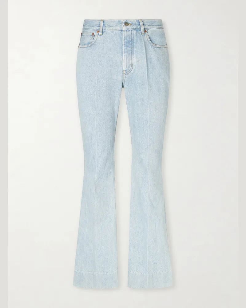 Valentino Garavani Schlagjeans Blau