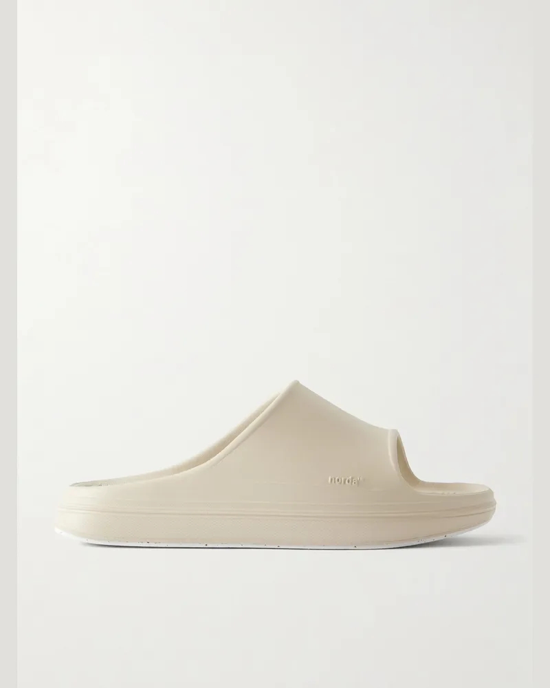 Norda 008 Rubber Slides Neutrals