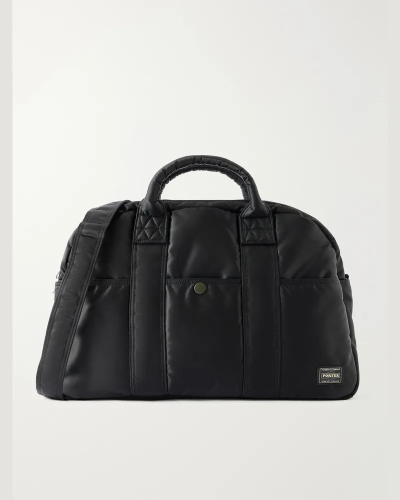 PORTER-YOSHIDA & CO Tanker Boston Twill Tote Bag Black