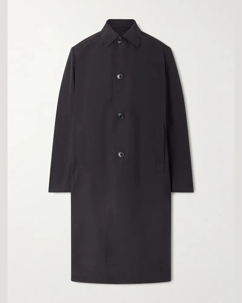 Dries van Noten Shell Trench Coat Black