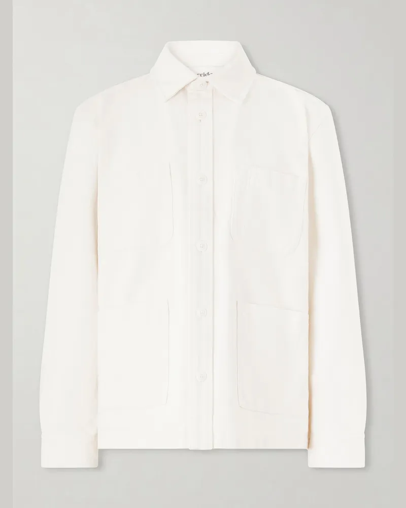Corridor Misha Hemdjacke aus Baumwoll-Twill Neutral