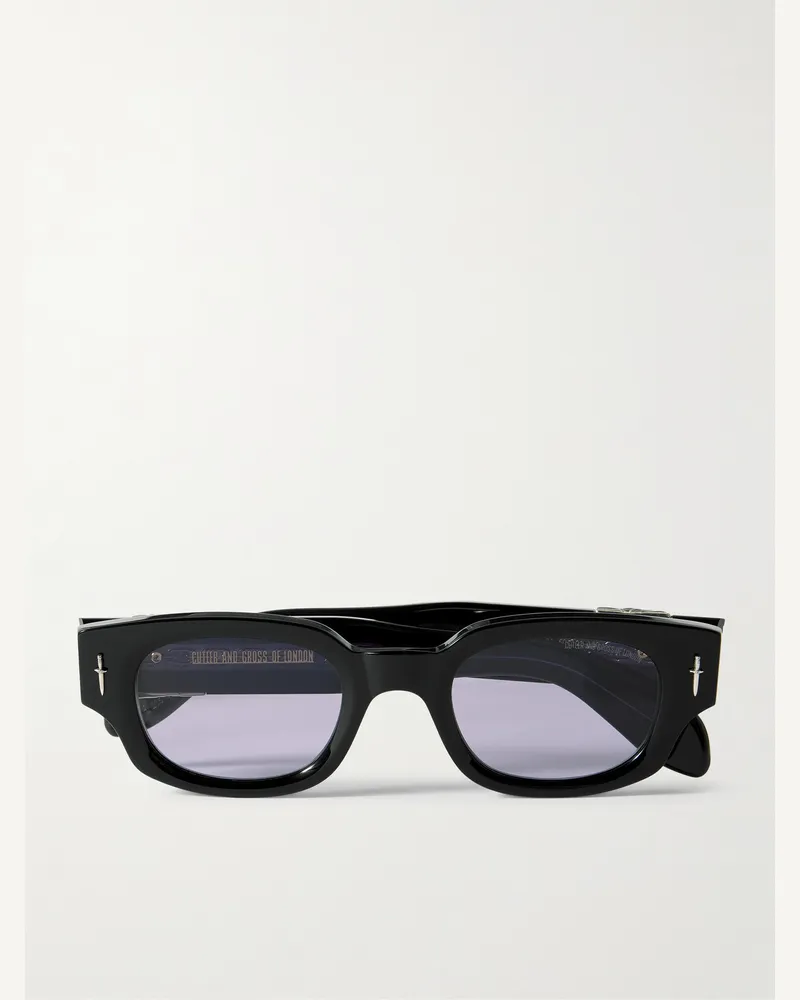 Cutler and Gross The Great Frog Sonnenbrille mit D-Rahmen aus Azetat Schwarz