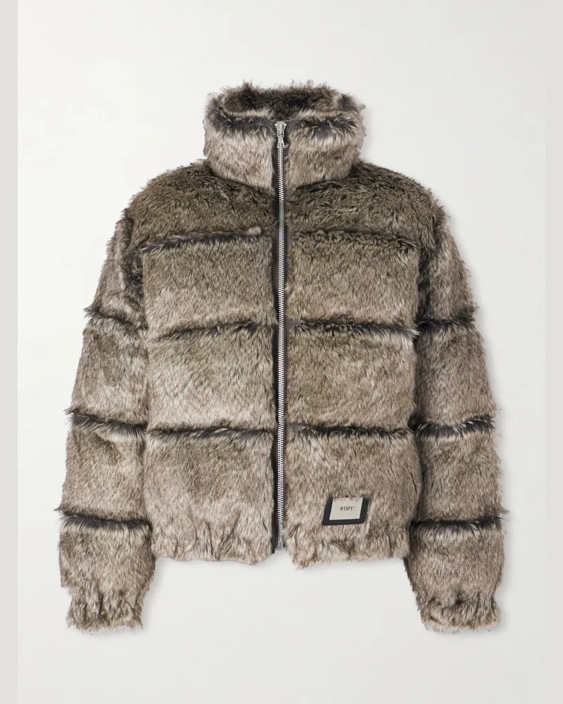 WTAPS Plush Coat Brown