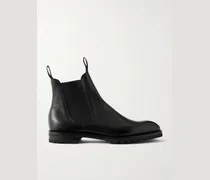 Newmarket Grained-Leather Chelsea Boots