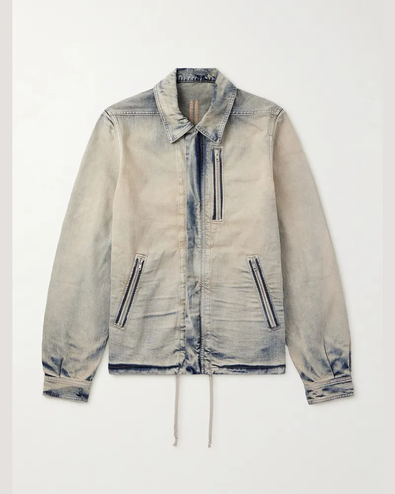 DRKSHDW by Rick Owens Denim Jacket Gray