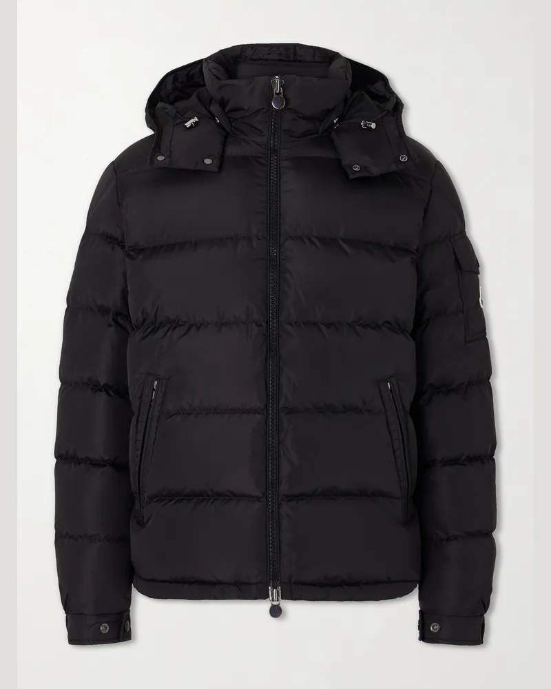 Moncler Maya Quilted Shell Down Jacket Black
