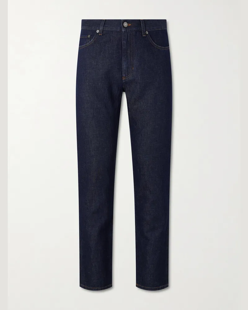 Ermenegildo Zegna Straight-Leg Jeans Blue