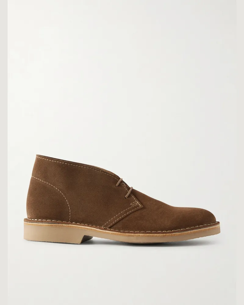 MR P. Suede Desert Boots Brown