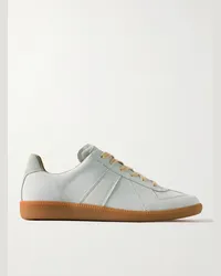 Maison Margiela Replica Sneakers aus Veloursleder Grau