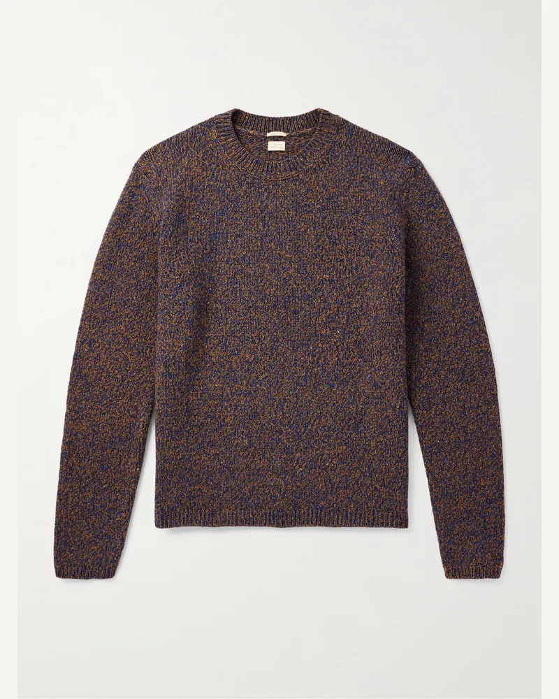 Massimo Alba Chad Pullover aus Wolle Braun