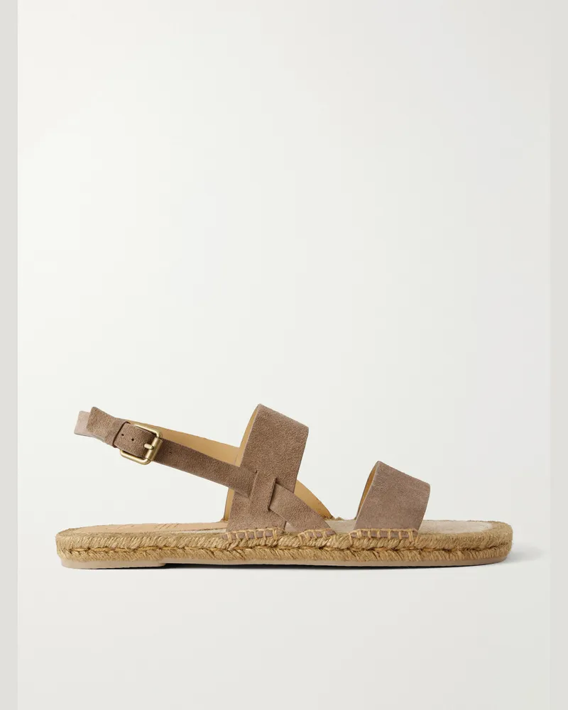 Castañer Ken Suede Sandals Brown