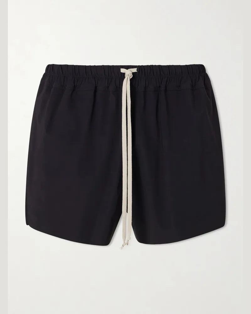 Rick Owens Straight-Leg Short-Length Swim Shorts Black
