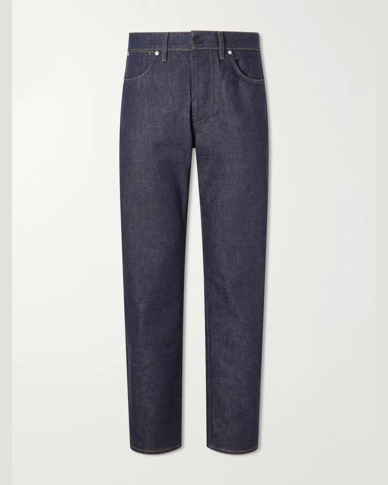 Stone Island DENIM Straight-Leg Jeans Blue