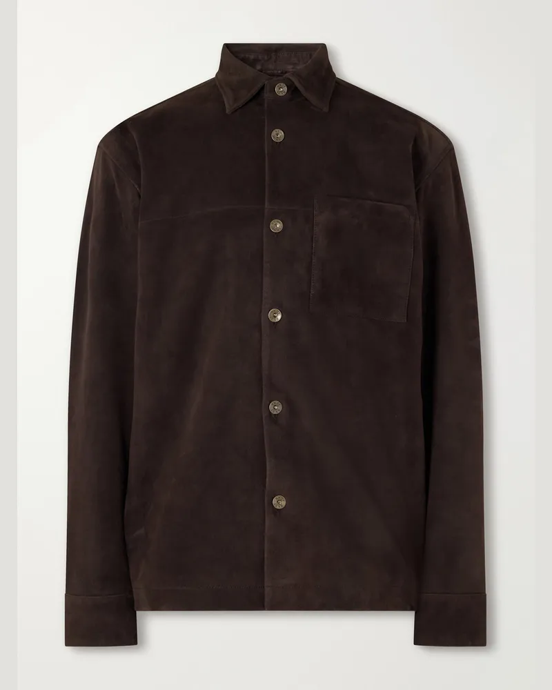 NN 07 Freddy 80030 Suede Jacket Brown