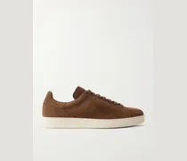 Warwick Perforated Suede Sneakers