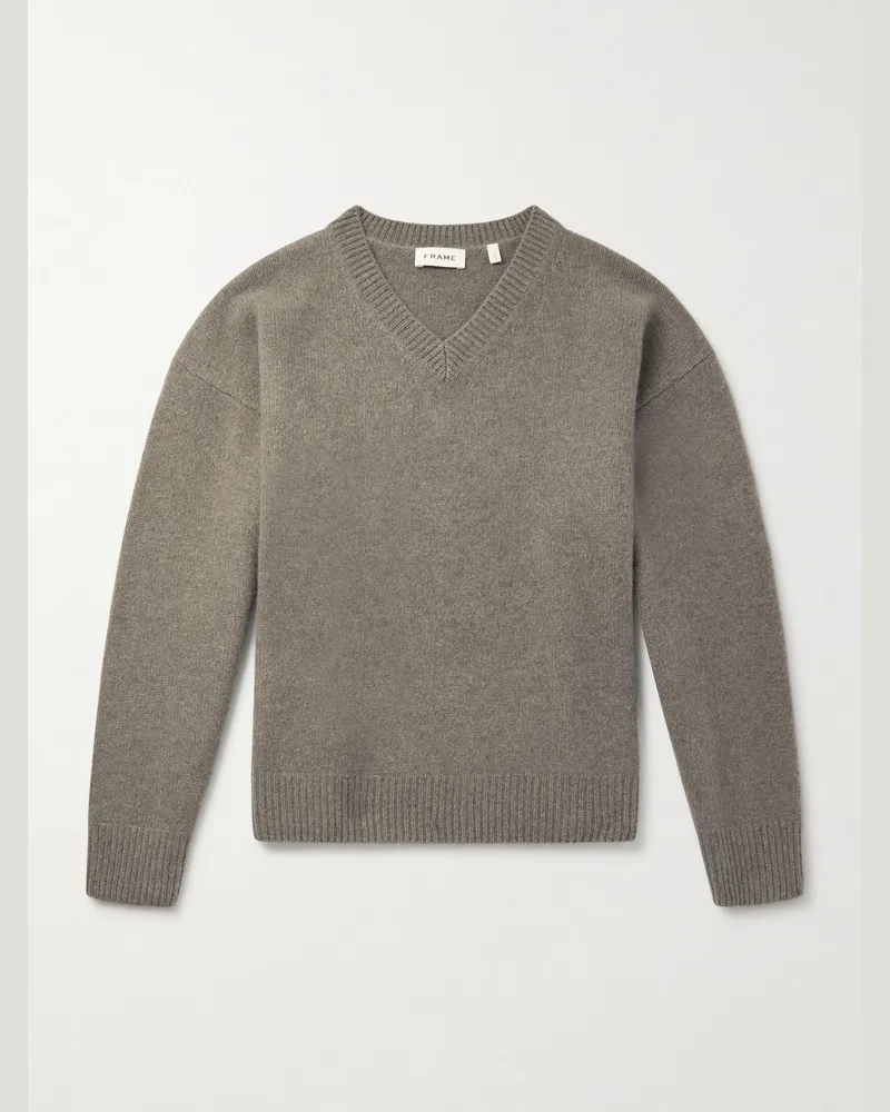 Frame Denim Cashmere Sweater Brown