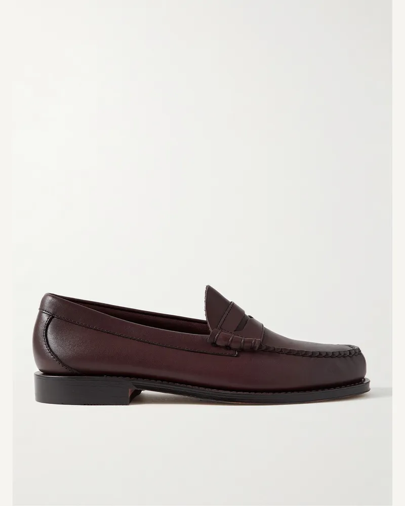 G.H. Bass & Co. Weejuns Heritage Larson Pennyloafers aus Leder Braun