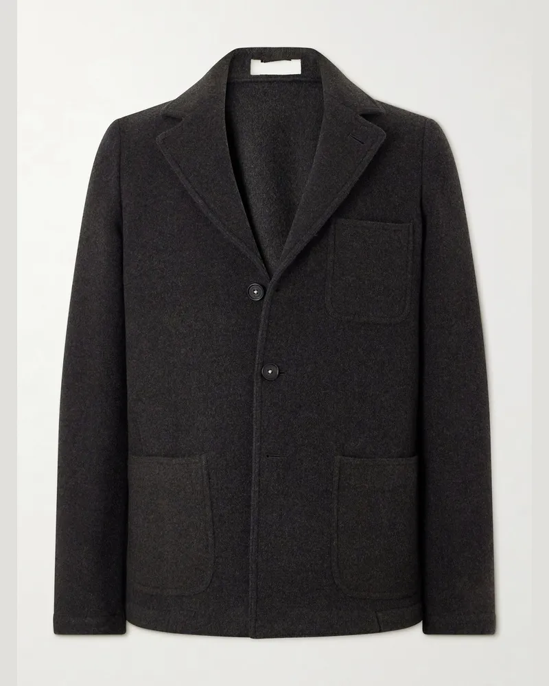 Massimo Alba Baglietto Virgin Wool-Felt Coat Gray