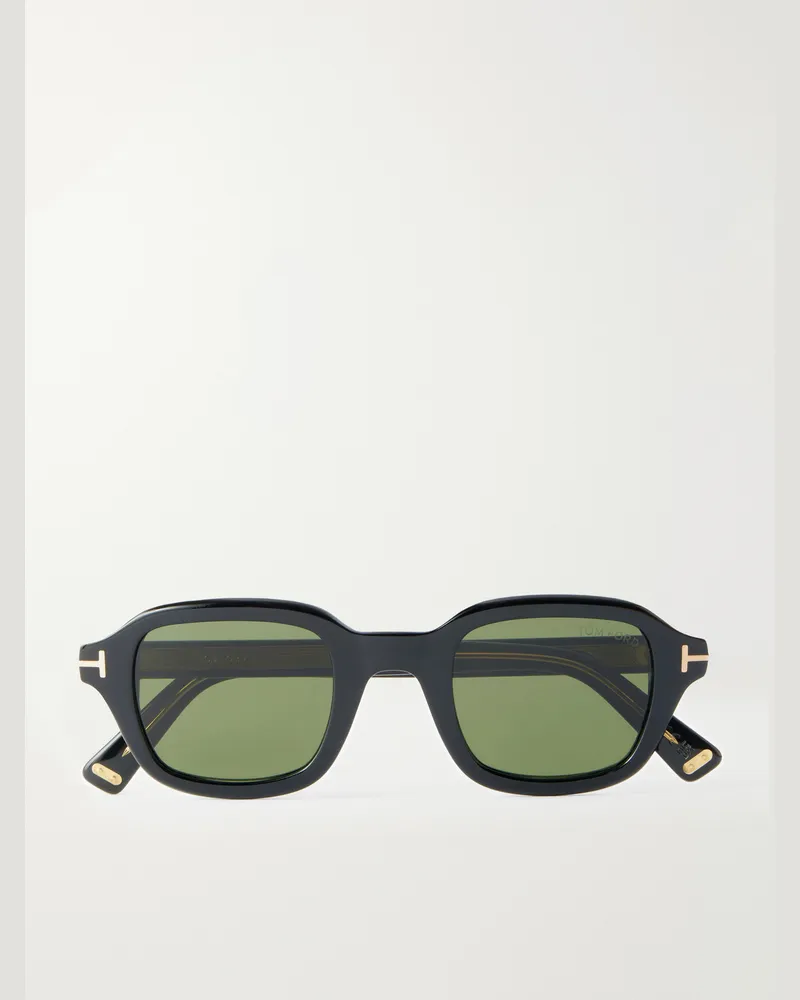 Tom Ford Square-Frame Acetate Sunglasses Black
