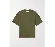 Benny T-Shirt aus Baumwoll-Jersey in Stückfärbung