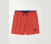 Moka Straight-Leg Mid-Length ECONYL® Swim Shorts