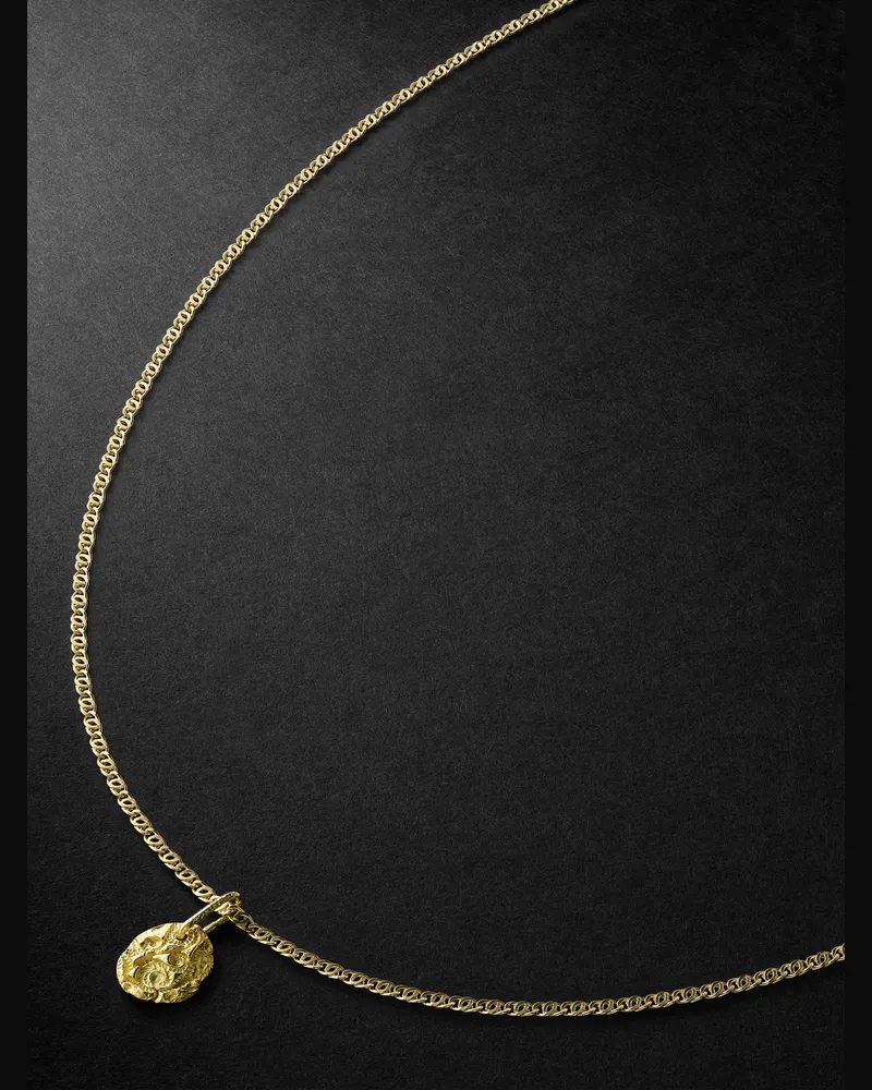 HEALERS FINE JEWELRY Air Anhängerkette aus recyceltem Gold Gold