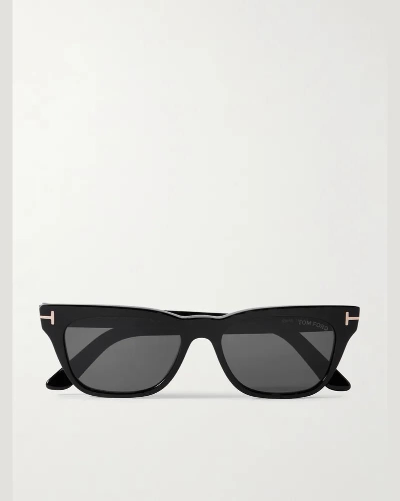 Tom Ford Penn Sonnenbrille mit D-Rahmen aus Azetat Schwarz