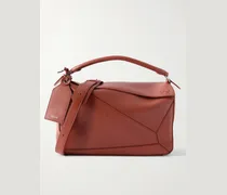 Puzzle Featherlight Large Leather Messenger Bag