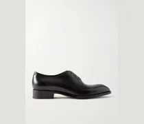 Whole-Cut Leather Oxford Shoes