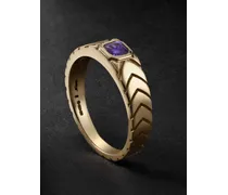 Ring aus Gold mit Tansanit
