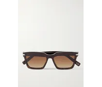 DiorBlackSuit S3I Sonnenbrille mit eckigem Rahmen aus Azetat in Schildpattoptik