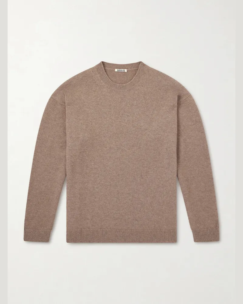 AURALEE Pullover aus Kaschmir Braun