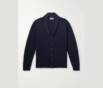 Rockford Shawl-Collar Recycled-Cashmere and Merino Wool-Blend Cardigan