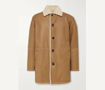 Alberto Mantel aus Shearling