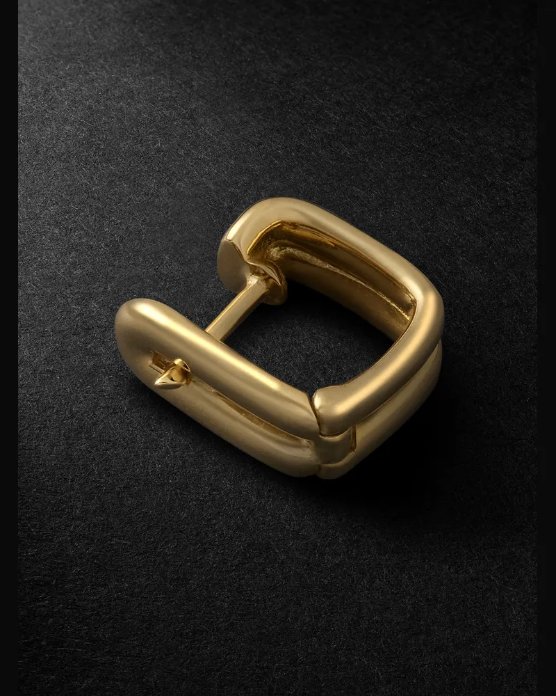 Fernando Jorge Doubled Small einzelner Ohrring aus 18 Karat Gold Gold