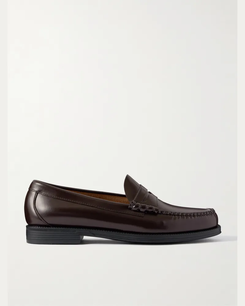 G.H. Bass & Co. Easy Weejuns Larson Pennyloafers aus Leder Braun