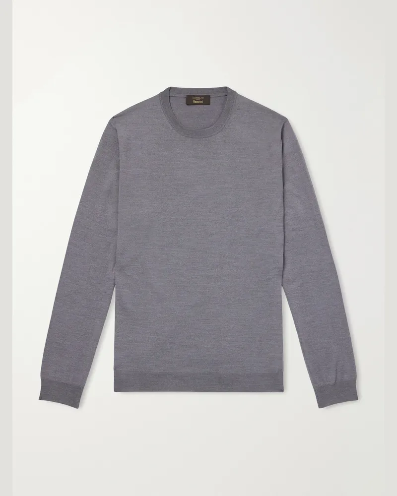 Slowear Wool-Blend Sweater Gray
