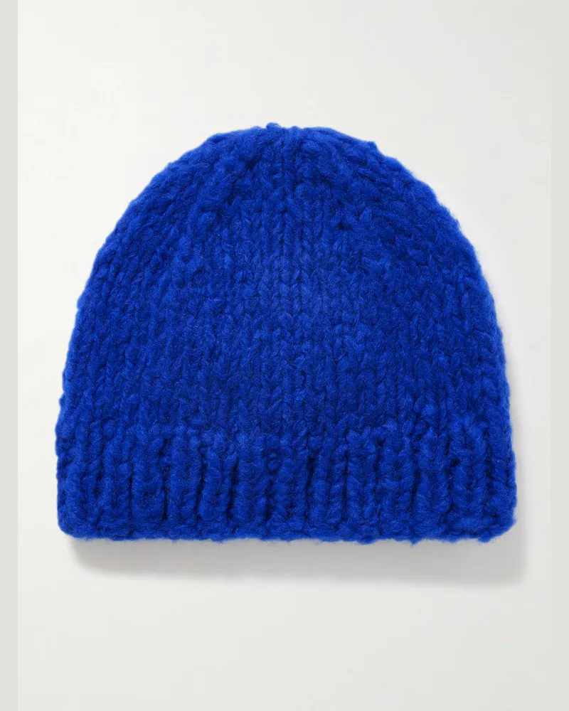 Gabriela Hearst Pacino Cashmere Beanie Blue