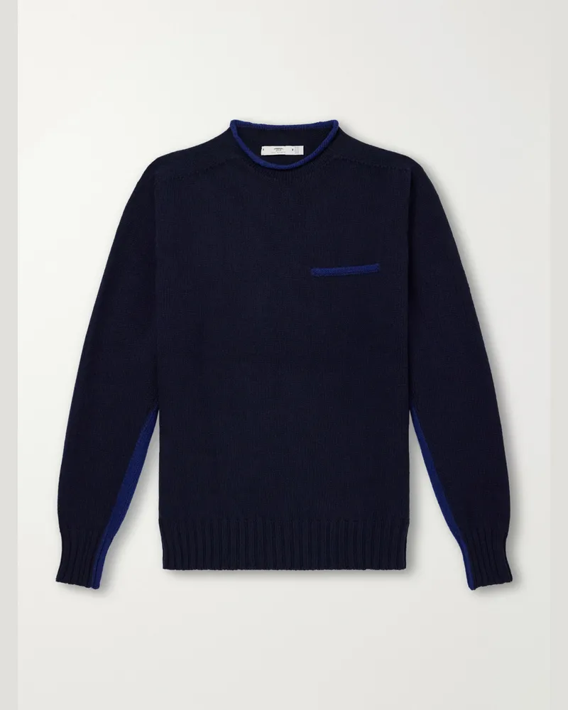 Inis Meáin Wool Sweater Blue
