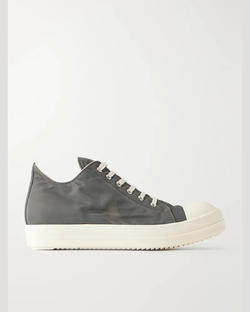 DRKSHDW by Rick Owens Ramones Denim Sneakers Gray