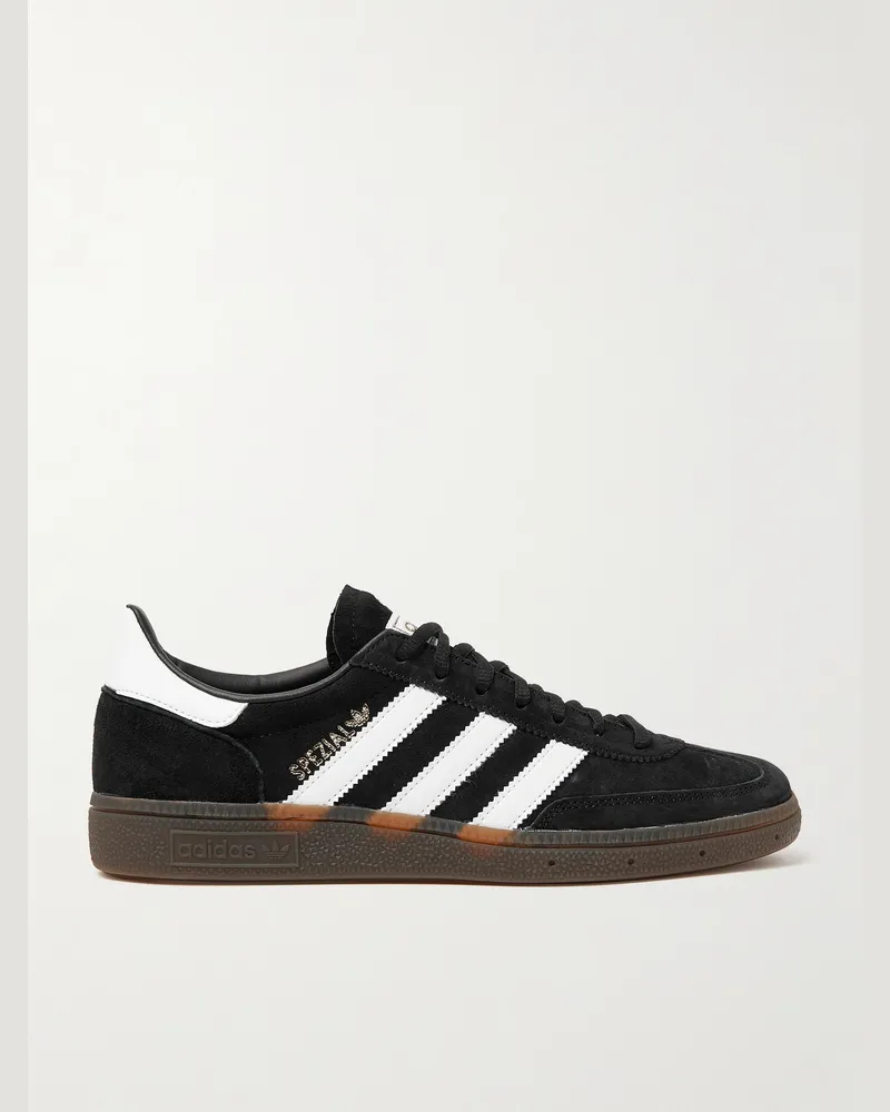 adidas Handball Spezial Sneakers aus Veloursleder und Leder Schwarz