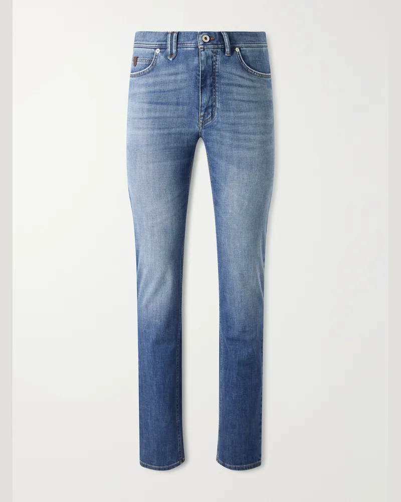 Brioni Meribel Straight-Leg Jeans Blue