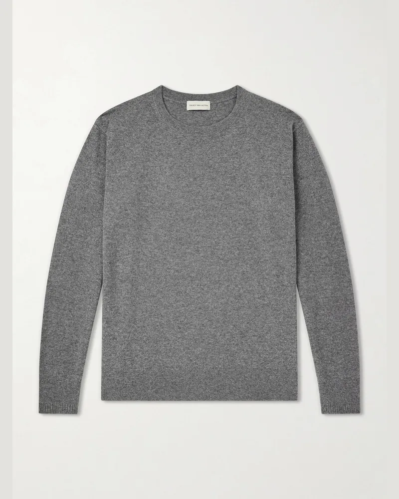 Dries van Noten Cashmere Sweater Gray